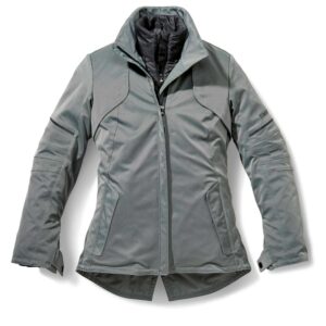 Chaqueta de moto DOWNTOWN Gris Mujer