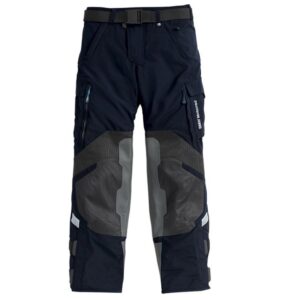 Pantalón de moto RALLYE, Negro Azulado Hombre