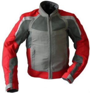Chaqueta de moto AirFlow Roja/Gris