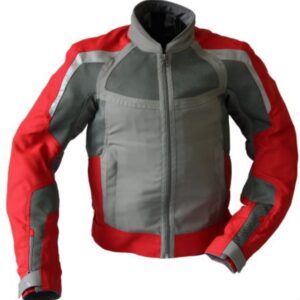 Chaqueta de moto AirFlow Roja/Gris
