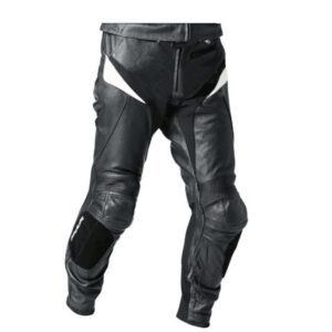 Pantalón de moto en piel de Napa